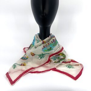 San Francisco Calif Oakland Bay Bridge Square Scarf Wrap Fashion Accessory